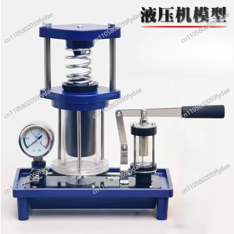 Hydraulic press model 31005 Mechanical demonstrator For demonstration of the structure and principle of hydraulic presses
