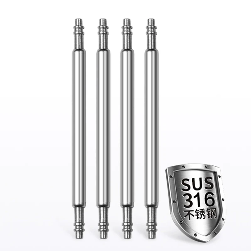 10PCS Dia 1.5mm/1.8mm Spring Bars Fits 12mm 14mm 16mm 18mm 19mm 20mm 21mm 22mm 24mm 26mm 28mm Watch Band Strap Links Bars