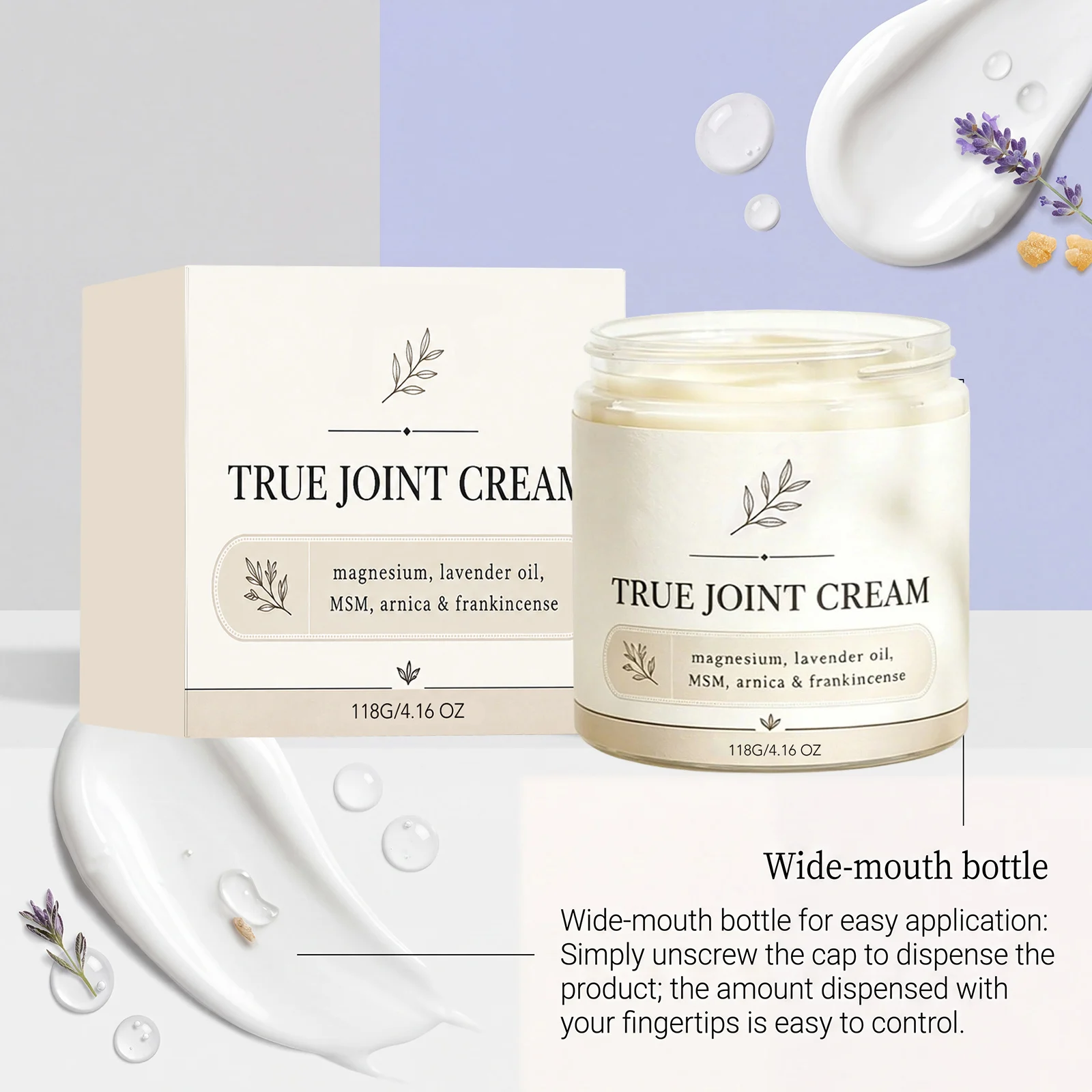 Joint Pain Care Ointment Paste for Relief Reduce Swelling Muscle Soreness Paste Balm Body Massage Itch Bone Penetrating Cream