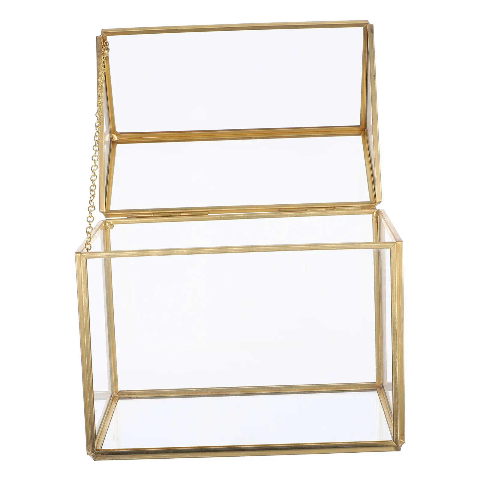 

Creative Glass Terrarium Sturdy Geometric Structure Ideal for Birthdays Holidays Anniversaries Indoor Tabletop Planter