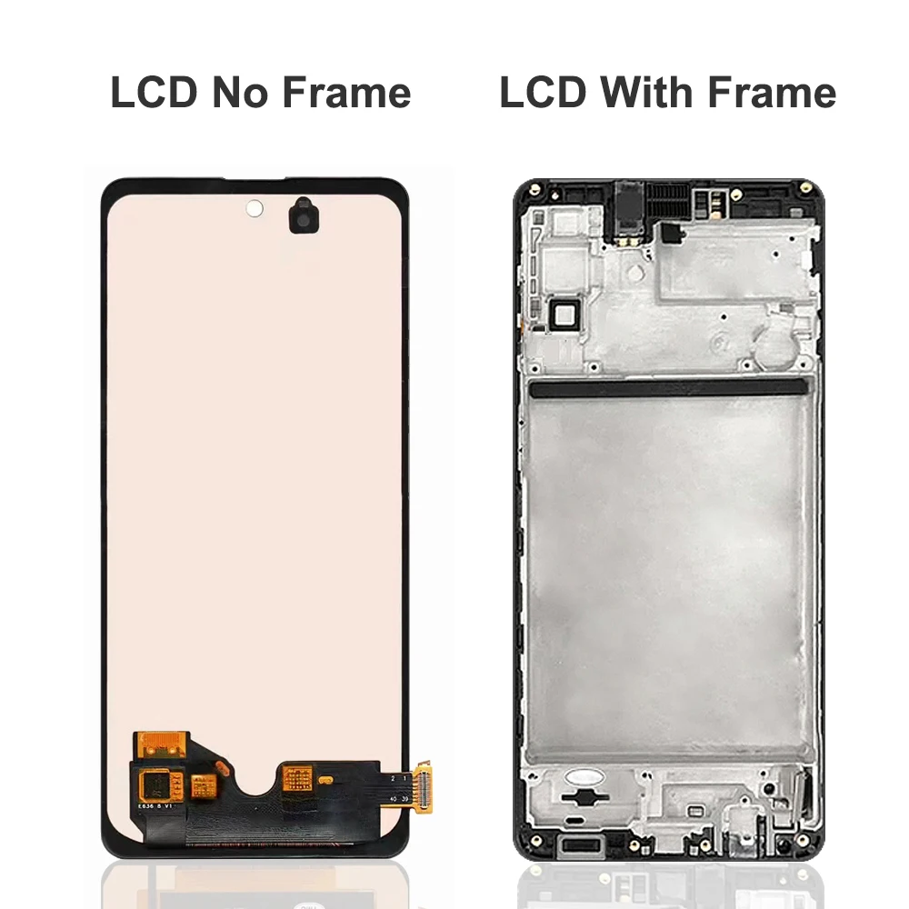 M51 For Samsung 6.7\'\'For AMOLED M515 M515F M515F/DSN LCD Display Touch Screen Digitizer Assembly Replacement