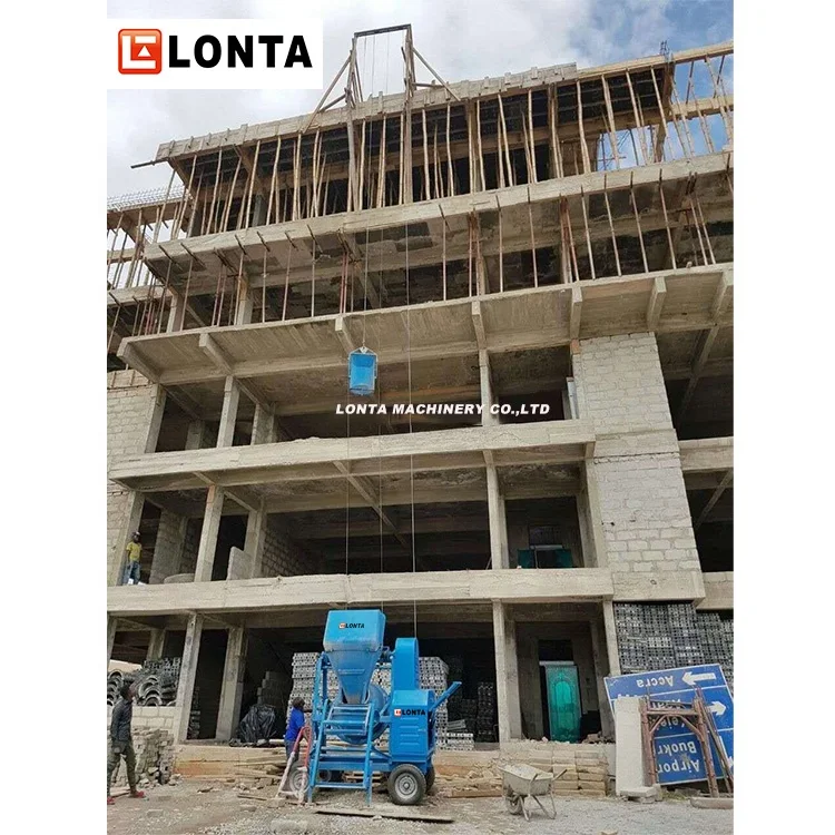 LONTA JH510 510L Takel Heffen Zelfladende Dieselmotor A2-510LT Bouw Cement Beton Mixer Machine Betonniere 500L