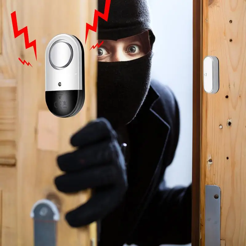 Door Chime Alarm Magnetic Sensor Door Window Alarm For Kids Magnetic Alarm Door Sensor Door Ringer Chime Entry Alert Chime For
