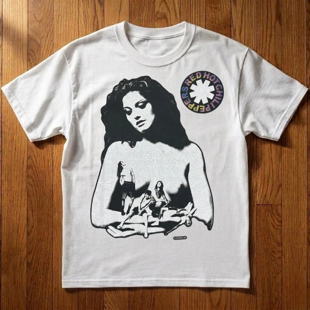Hot Chilli Peppers White S To 4XL T-shirt  Autumn-Winter New Arrivals