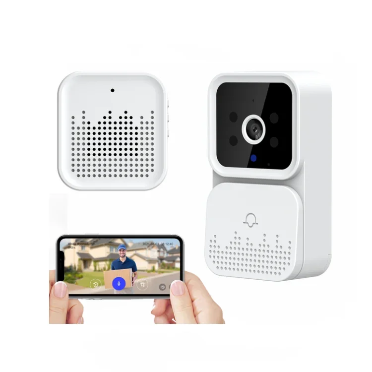 Doorbell eufy ai smart  waterproof wireless wifi outdoor hd camera security built in battery 1080 infrared