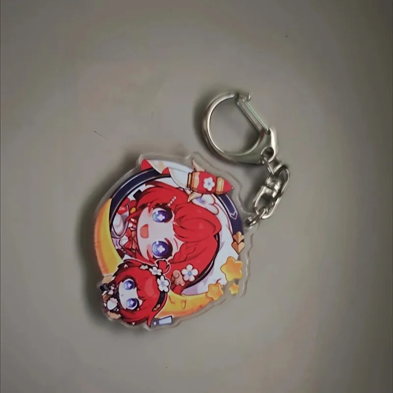 Honkai: Star Rail Game Peripherals Acrylic Keychains Character Peripherals Keychain Pendants Beautiful Backpack Pendants Gifts