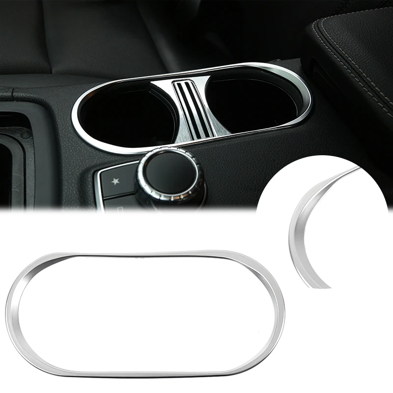 Image of Abdeckung für Mittelkonsolen-Getränkehalter, Zierleiste, Getränkehalterrahmen für Mercedes Benz A GLA CLA Klasse W177 W176 H247 X156 C118 C117