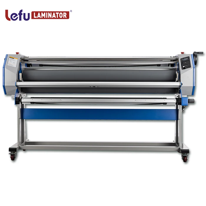 LF1700-D3 Semi-Automatic Pneumatic Cold Laminating Machine with Wood Case Packaging 2-Year Warranty for Advertising Companies