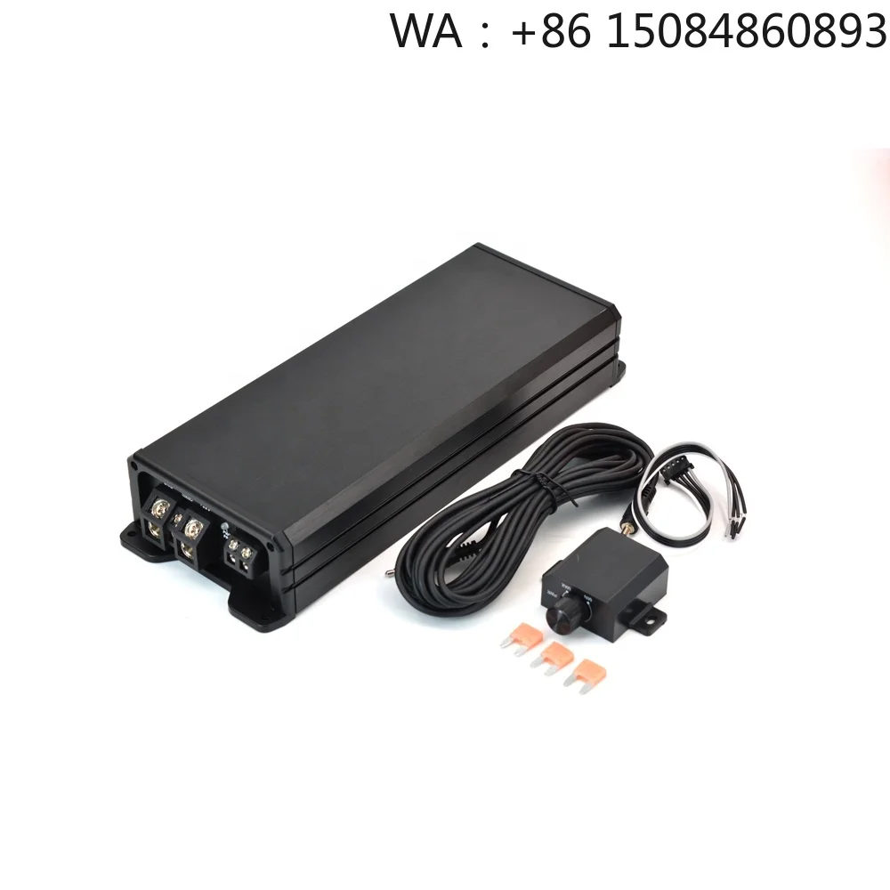 Car modification DIY car enthusiast feverWholesale Car Audio 4 Channel Aluminium Audio Unit Model RMS Power for Auto