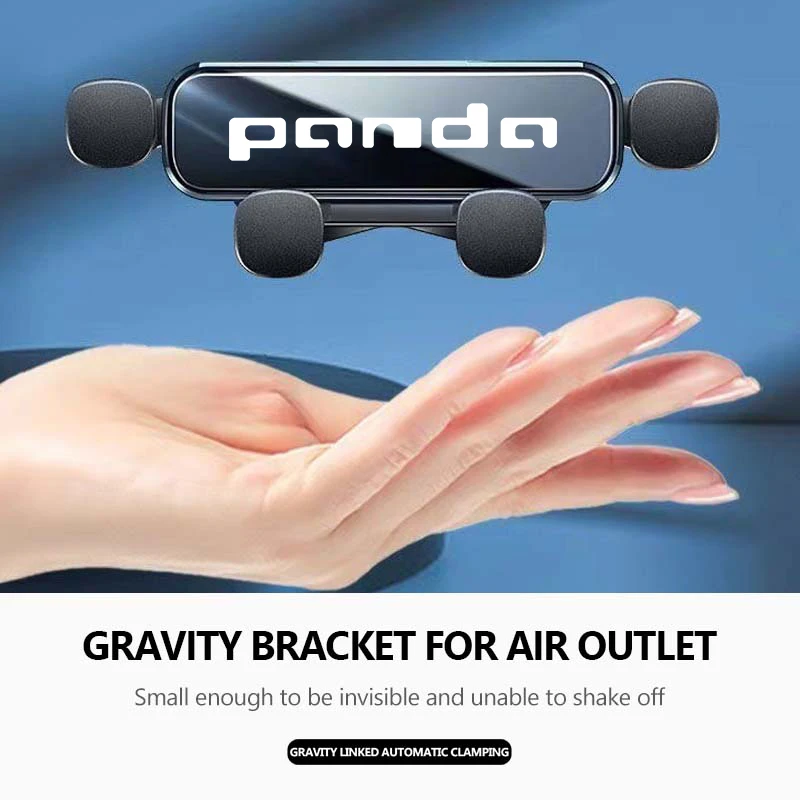 Gravity Car Phone Holder Mount Stand GPS Mobile Cell Support Clip For Fiat Abarth 500 124spider FR Panda Punto Ranch Sedici