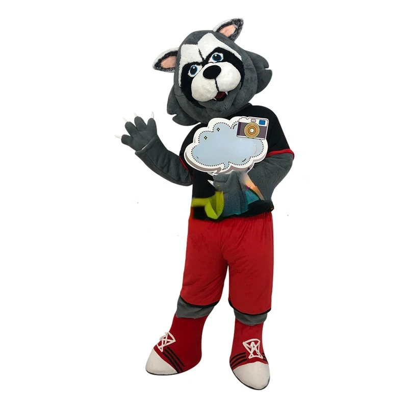 Custom Mascot Fursuit Costumes Dog Cartoon Props Mascot Walking Puppet Animal Costume Costume Stage Performance Costume