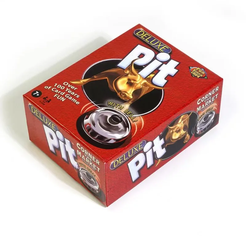 1 Box Of English Version Of Deluxe Pit Press Bell To Grab Fast Friends Gathering Map Card Game & For Interactive Entertainment