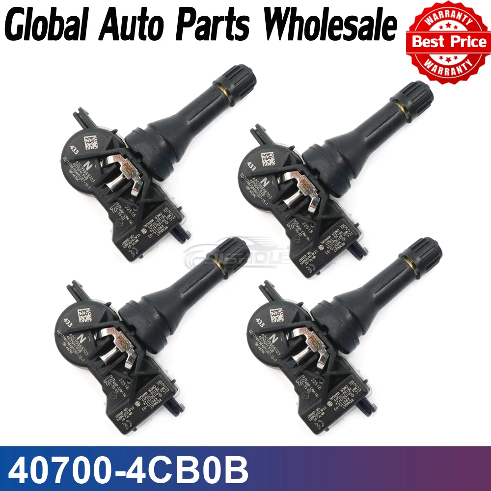 

Датчик контроля давления в шинах TPMS для NISSAN LEAF ROGUE SPORT 2016-2019 433 МГц 40700-4CB0B 407004 CB0B 40700-4CB1A