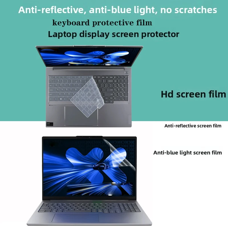 ل 16 بوصة لينوفو IdeaPad Pro 5 16IAH10/16AKP10 شاشة الكمبيوتر المحمول فيلم عالية الوضوح عرض طبقة رقيقة واقية لوحة المفاتيح #1