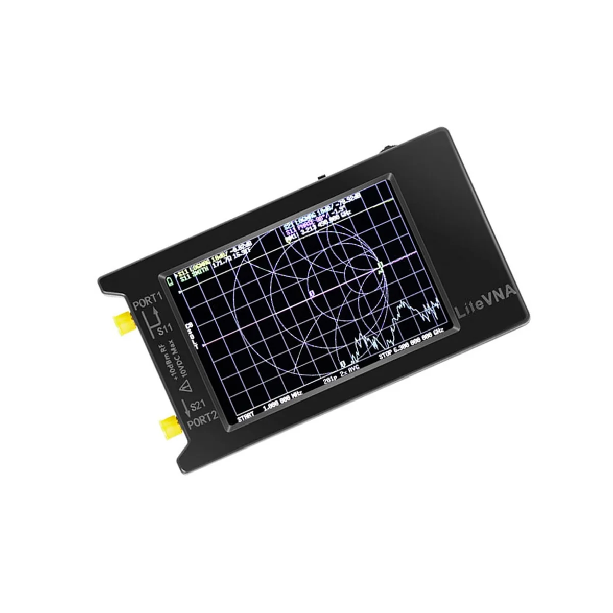 4 Cal analizator sieci wektorowych NanoVNA analizator widma sieci LiteVNA 50KHz-6.3GHz analizator antenowy