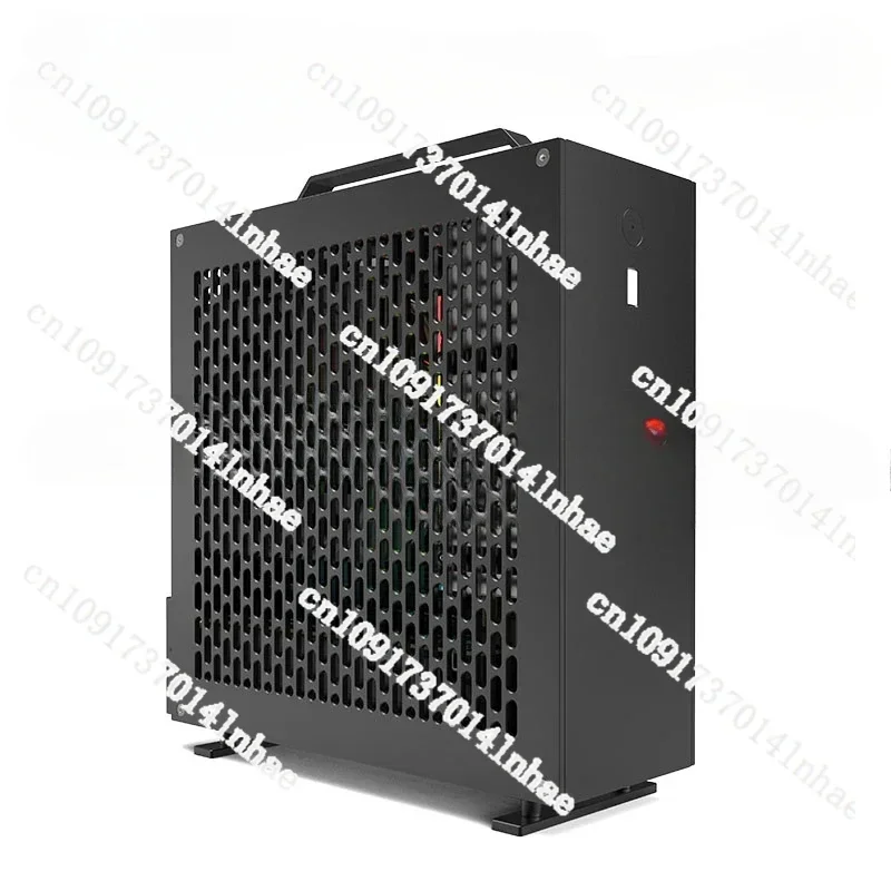 A24-V5 2.0 فتحة مزدوجة شاشة واحدة 1U مصدر طاقة ITX هيكل شطب على الوجهين #5