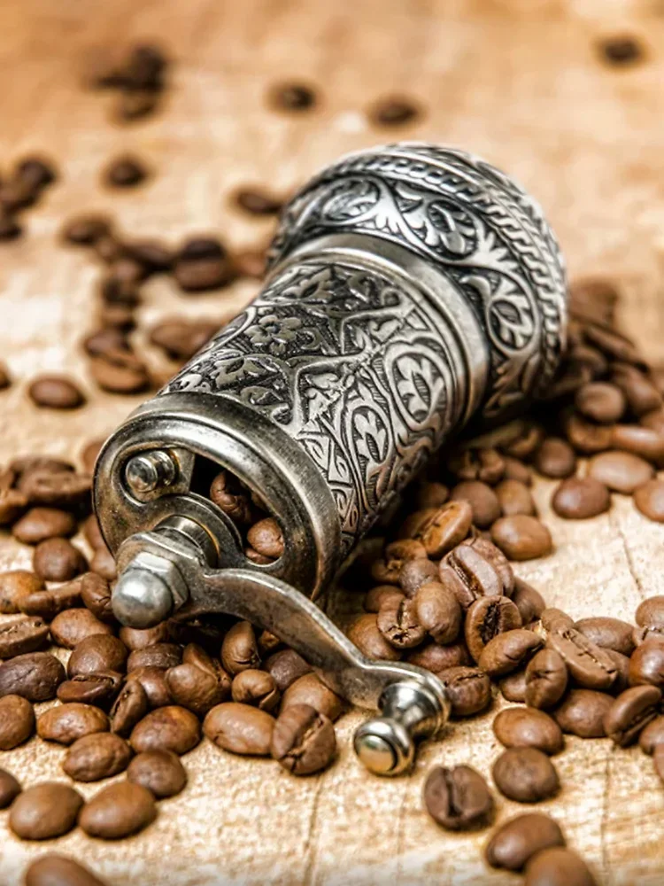 Antique Copper Coffee & Pepper Grinder Turkish Mill Vintage Spice Kitchen Essential Durable Fast Delivery
