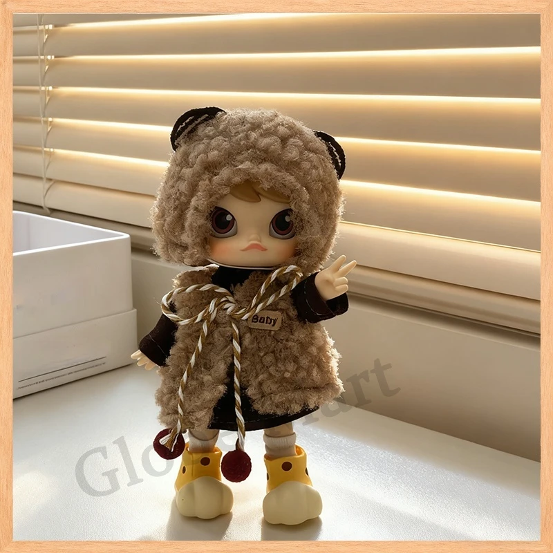 

1/12 Scale For Molly Doll Clothes Ob11 Bjd Plush Set Doll Outfit Replacement Cute Plush Doll Clothes