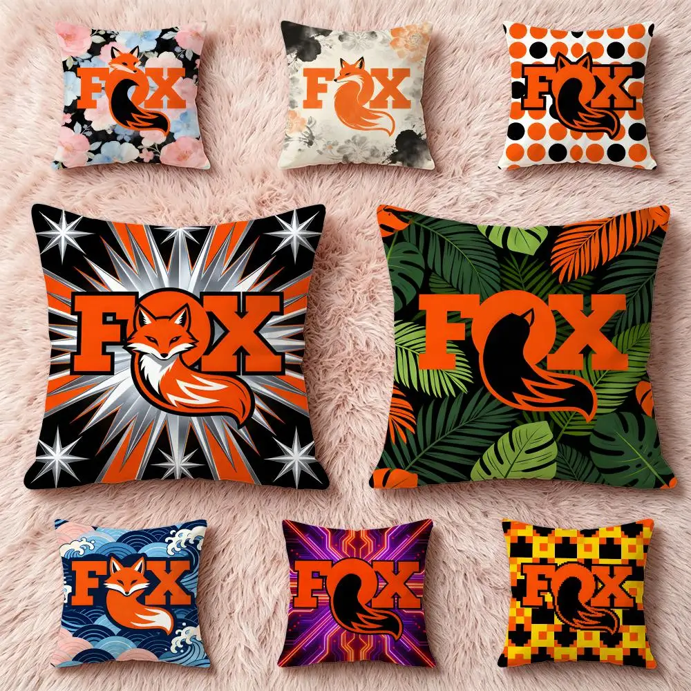 Brand Fox RacingS Cushion Cover Pillow Short Plush Pillow Cute Simple Style For Living Room Bedroom Birthday Gift