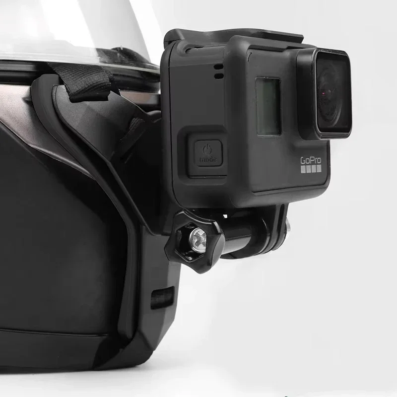 

Полнолицевой держатель для подбородка для шлема для GoPro Hero 9 8 7 6 5 3, подставка для подбородка для мотоциклетного шлема, аксессуары для камеры Go Pro 9