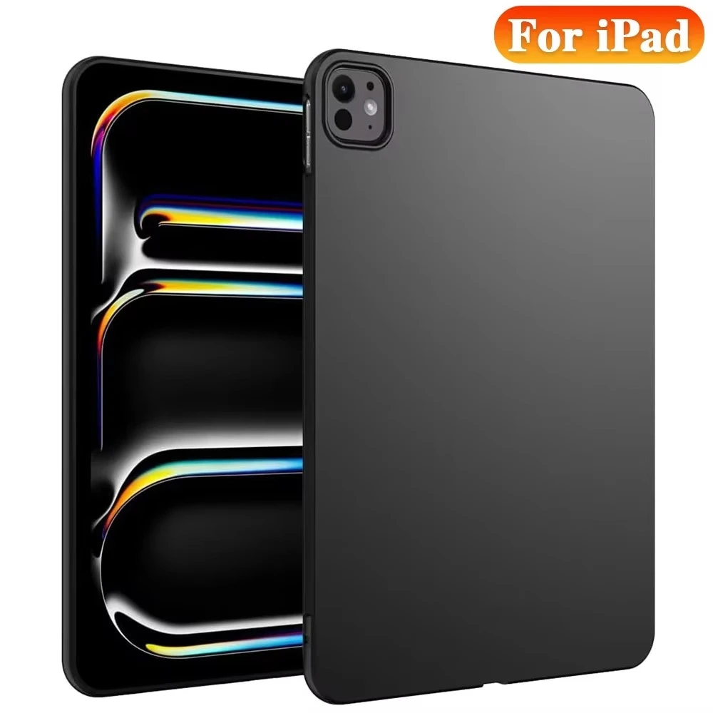 Soft TPU Case For iPad Pro 11 M5 M4 2025 2024 Pro 13 2025 Cases iPad Pro 12.9 2022 2021 2020 Pro 10.5 9.7 2017 2018 Tablet Cover