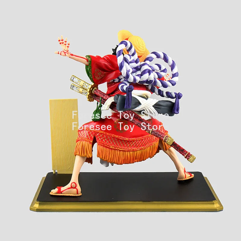 새로운 18.5cm 가부키 몽키 D 루피 피규어 원피스 애니메이션 피규어 PVC 컬렉션 데스크탑 장식 어린이를위한 최고의 선물