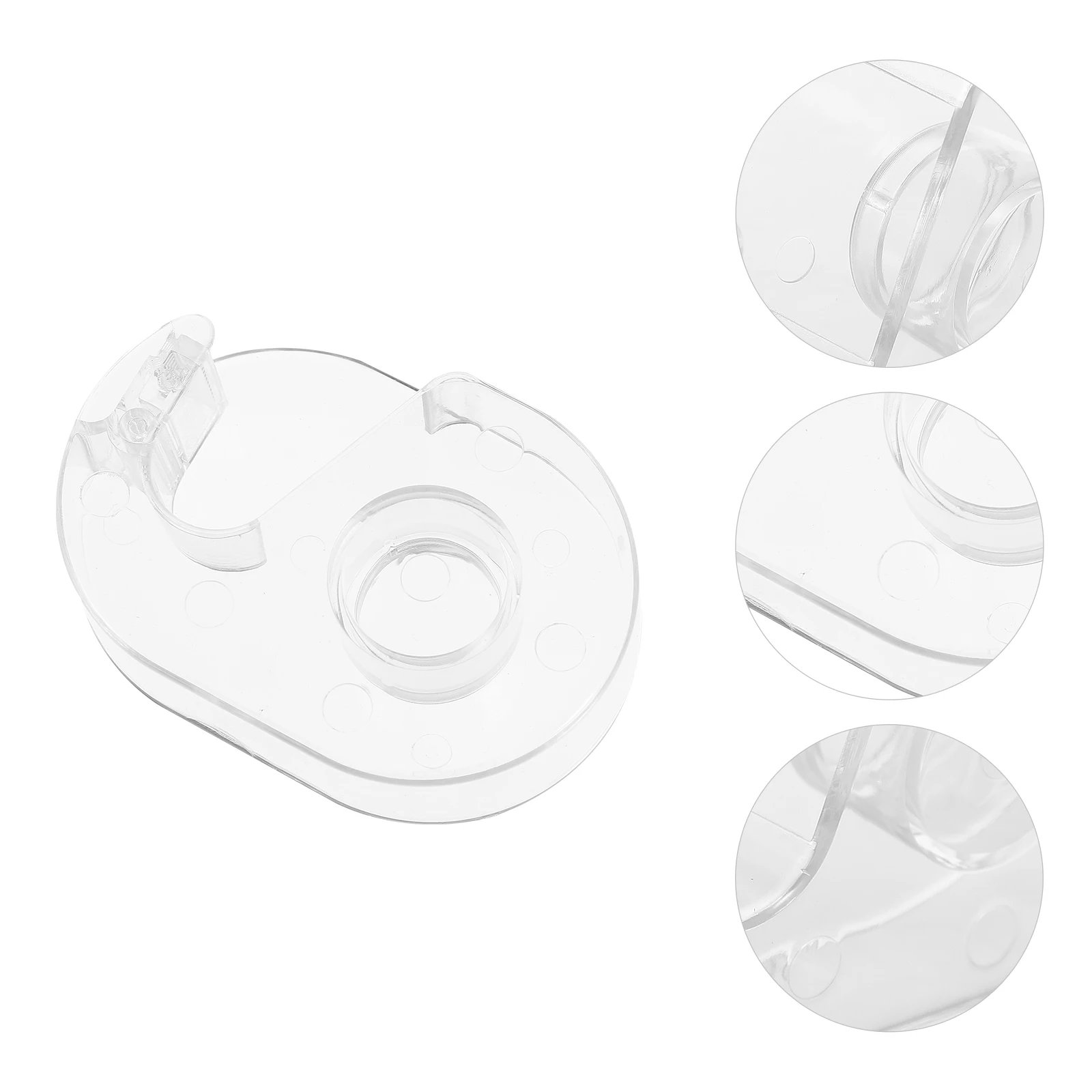 5 Pcs Paper Tape Cutting Tool Wahsi Dispenser Desktop for Office Plastic DIY Storage