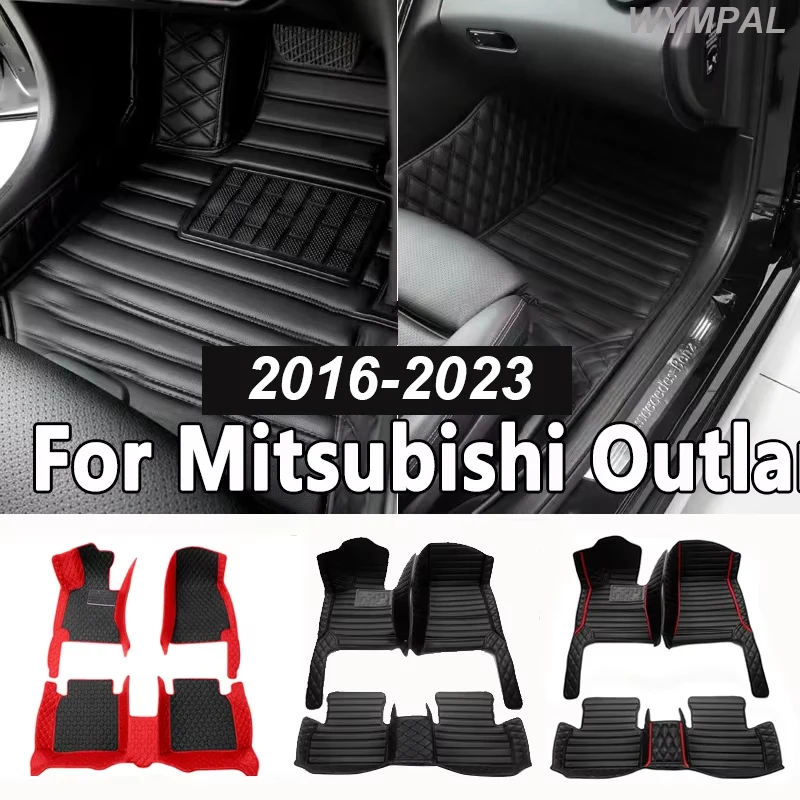 Car Floor Mats For Mitsubishi Outlander  (5 Seater) 2016 2017 2018 2019 2020 2021 2022 2023 Car Accessories