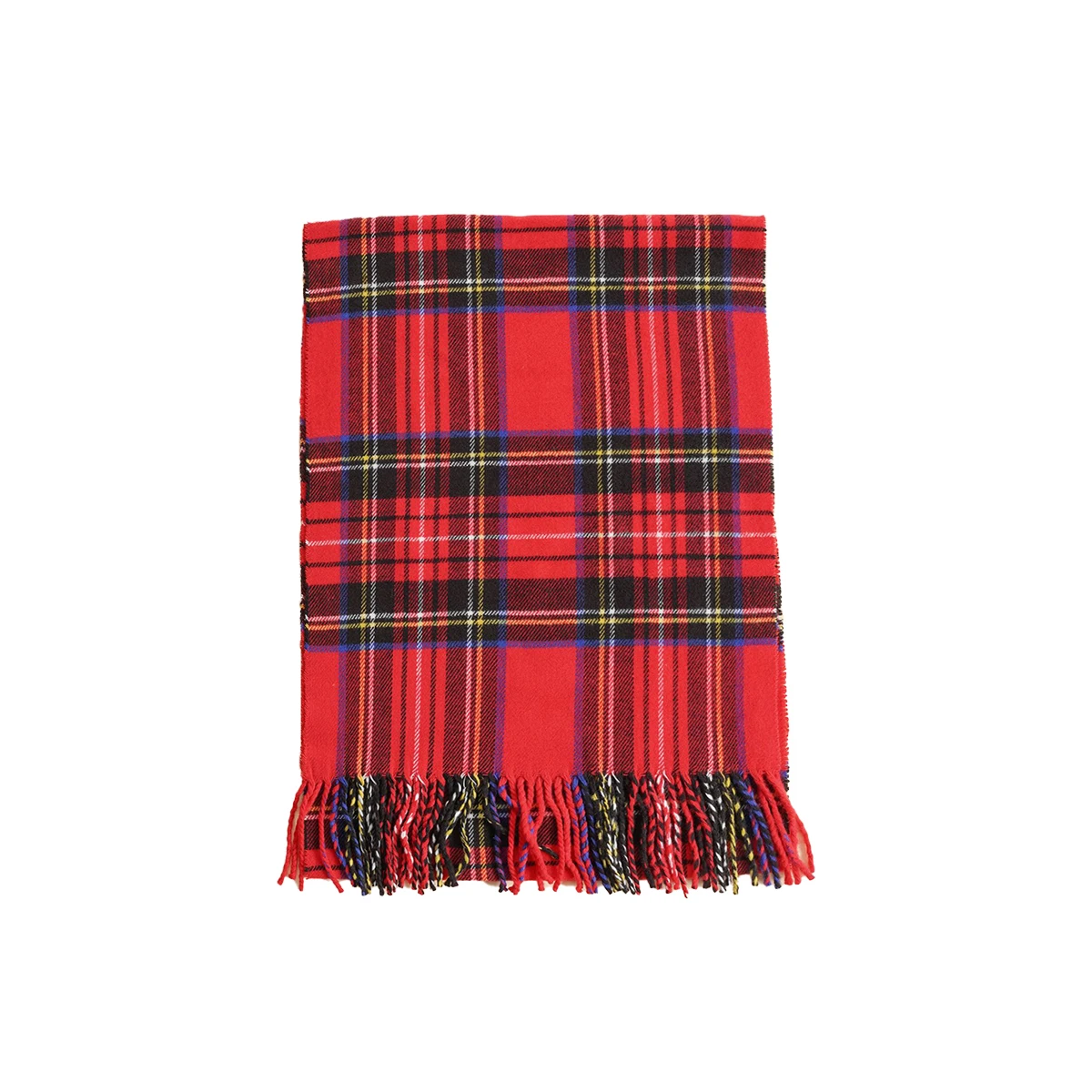 Super soft Scottish Tartan cashmere plaid scarf - Tartan Scarves for Men Women