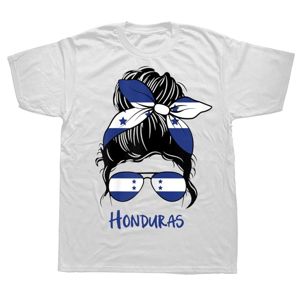 Summer Style Graphic Cotton Streetwear Short Sleeve Birthday Gifts T-shirt Mens Clothing Funny Honduran Honduras Girl T Shirts