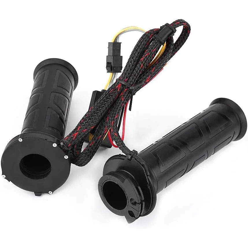 Universal Heated Grips for Motorcycle 1 Pair 12W - 24W 12V 22Mm (7/8