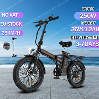 KOOLUX Electric Bicycle Folding 250W Brushless Motor 36V11.2AH Lithium Battery Electric Bike Disc Brake 20 Inch Tire Adult Ebike