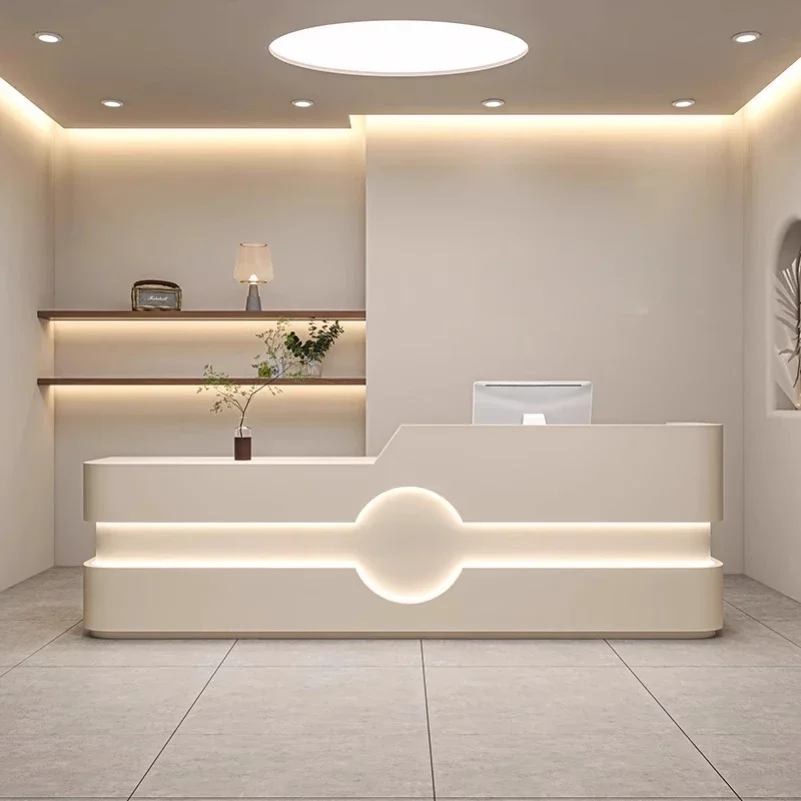 

Beauty Salon Bar Company Front Desk Reception Desk Checkout page