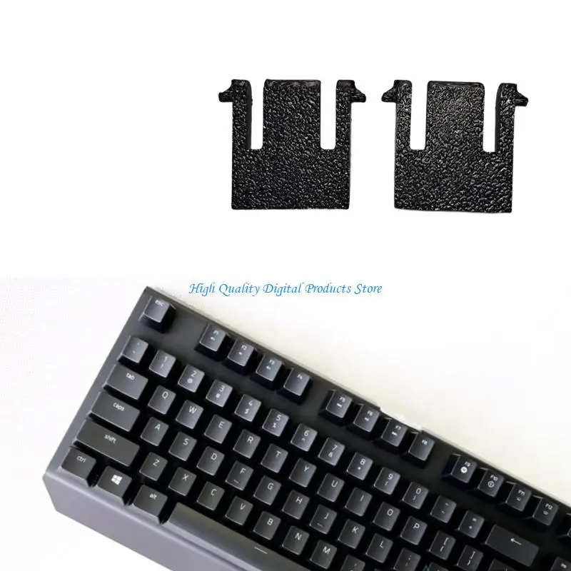 U2JE Compactly Keyboard Elevator Stands With Securedly Grip For BlackWidow X RZ03-0177 Smooth Typing Experience