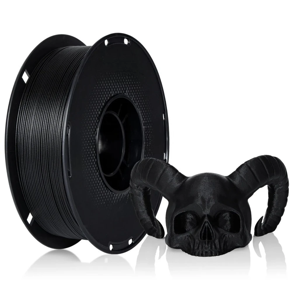 PETG-GF Newly Upgraded and Revised 10% Glass Fiber 3D Printing Filament 1.75mm Glass Fiber