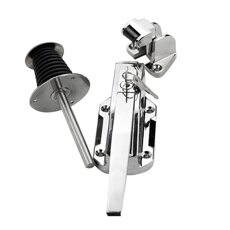 Walkin ที่ให้ความเย็นประตูแบบจับตู้แช่แข็ง walkin มีสลักประตูสำหรับงานหนักก้านดันแข็งแบบแข็งสำหรับวอล์กคินคูลเลอร์ทนทาน