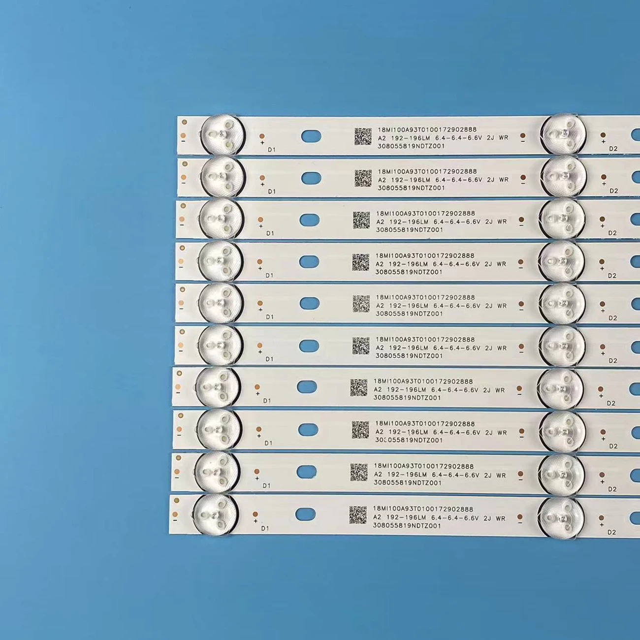 Striscia di retroilluminazione a LED 5 lampade per 58PU55STC-SM CX58D05-ZC22AG-02E 308050 DTZ001 3080558 F20DTZ001 MS-L3006