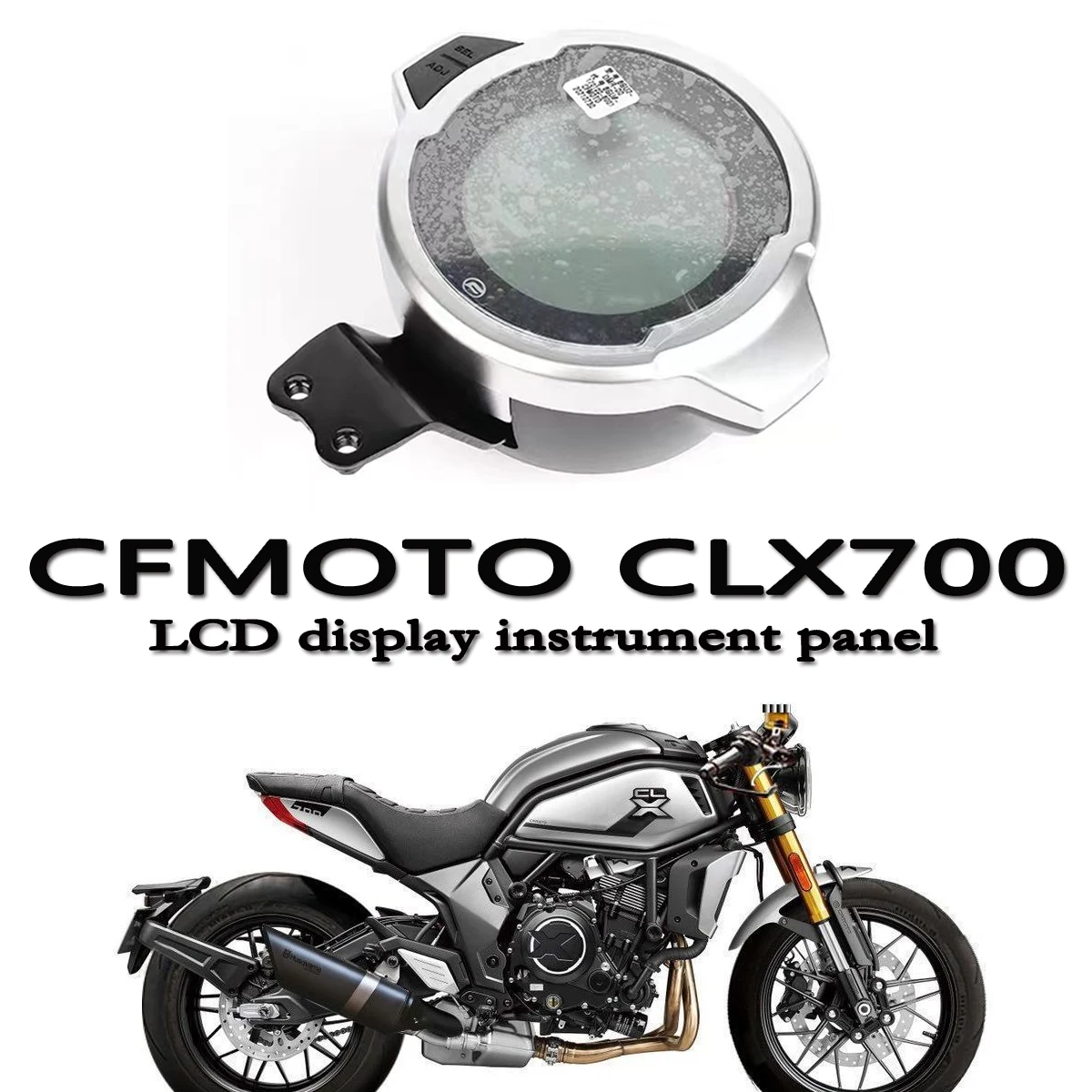 Motorcycle original  CLX700 instrument code table odometer speedometer LCD display screen Fit For CFMOTO CLX 700 700CL-X Sports