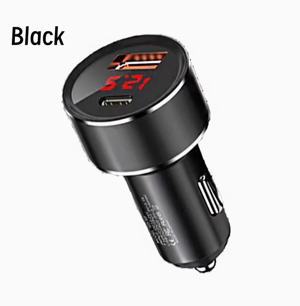 سيارة ولاعة السجائر تحويل المكونات شحن سريع نموذج عالمي #1