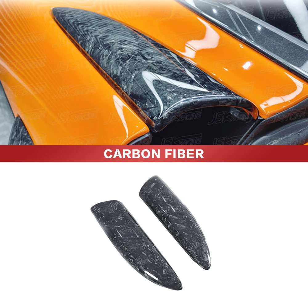 

O Style Forged Carbon Fiber Side Intake Fins For Mclaren 540C 570S 570Gt 600Lt 2015-2018