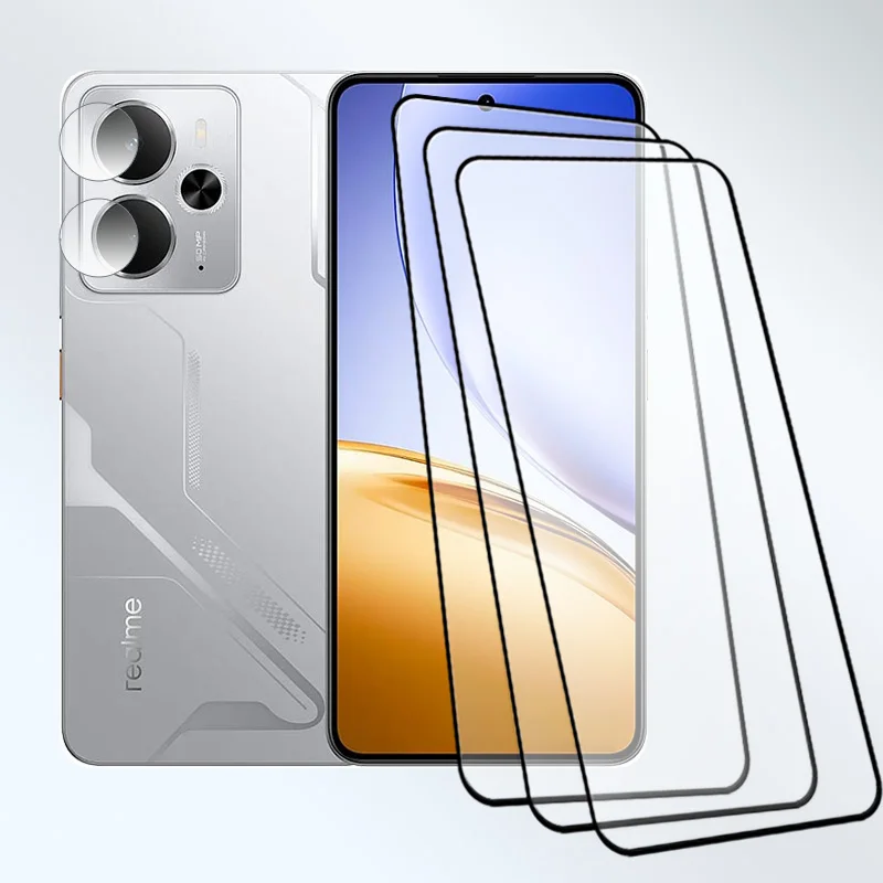 

Распродажа: Защитное стекло 9H для Realme 14T, полноэкранное, с защитой от царапин + пленка для камеры из мягкого волокна