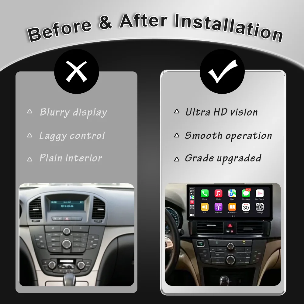for Opel Insignia Buick Regal 2008-2013 12.3
