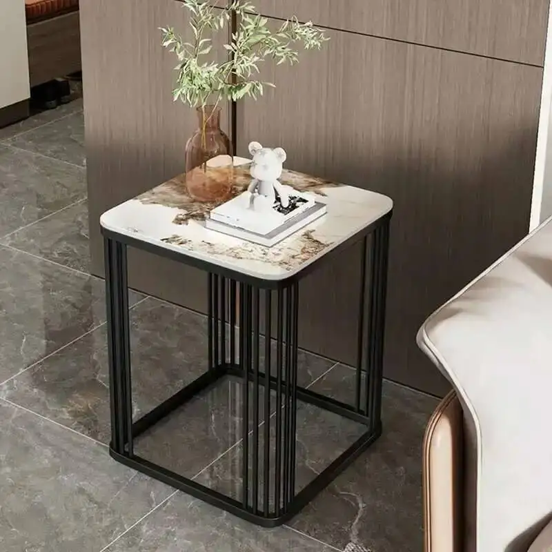 

Designed Hall Console Table Marble Bar Nordic Dressinggold Luxury Corner Table End Modern Couch Tisch Hallway Furniture XY50CT