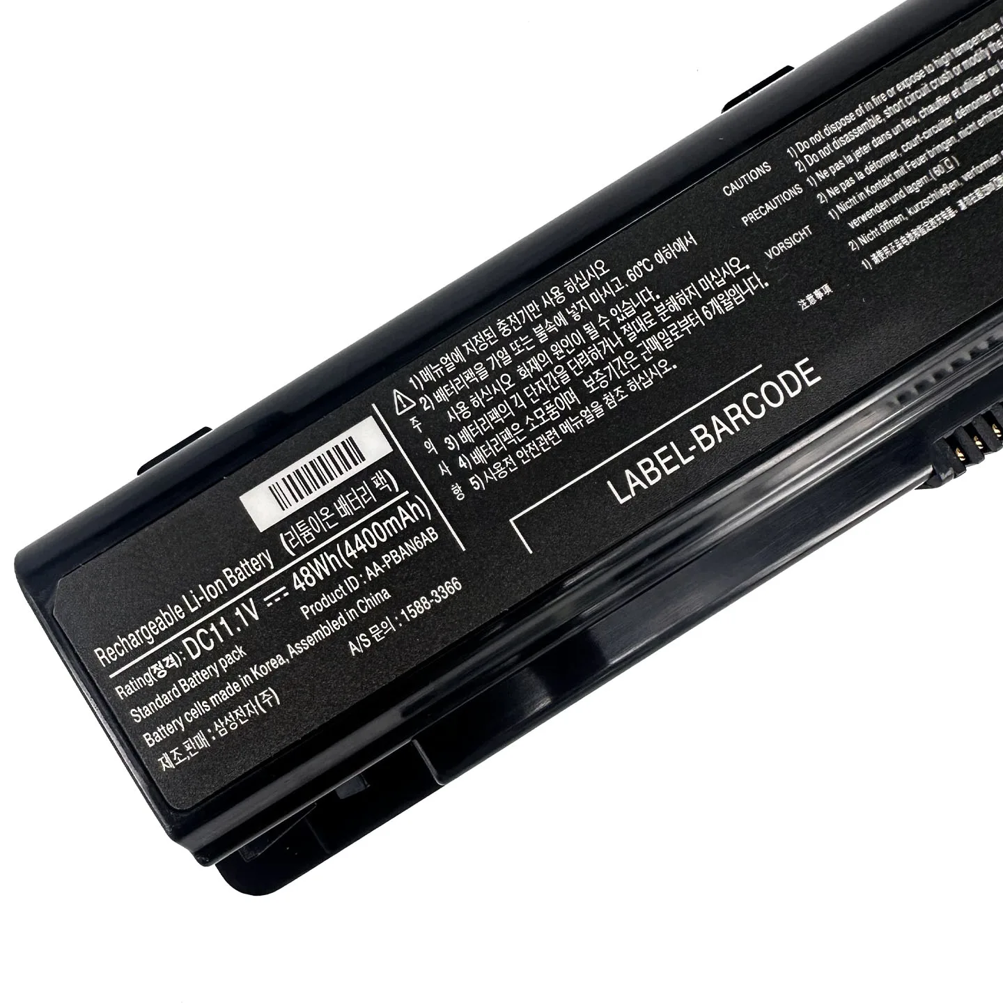 AA-PBAN6AB 11.1V 4400mAh 48Wh Battery for Samsung NP200B/NP400B/NP600B/P200/P210/P230 Series
