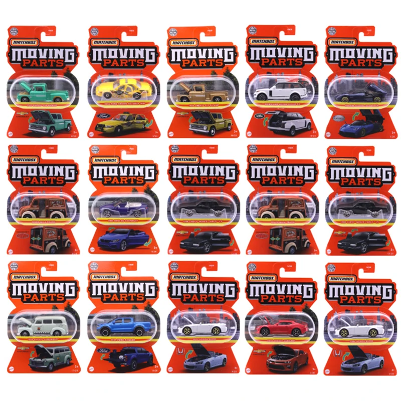 2022 Matchbox Moving Parts 1:64 PAGANI HUAYRA mazda LAND ROVER SEAGRAVE FIRE TRUCK pickup Metal Diecast Model Car Toy FWD28
