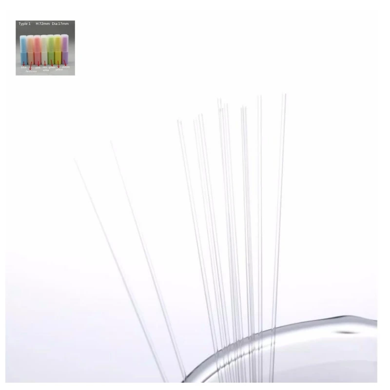 

2000pcs empty rice white lipstick tube