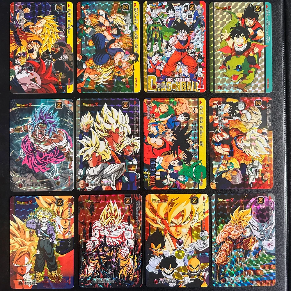Anime characters Dragon Ball Super Son Goku Son Goten DIY Homemade Xtreme texture toys Collection card Christmas birthday gift view 3