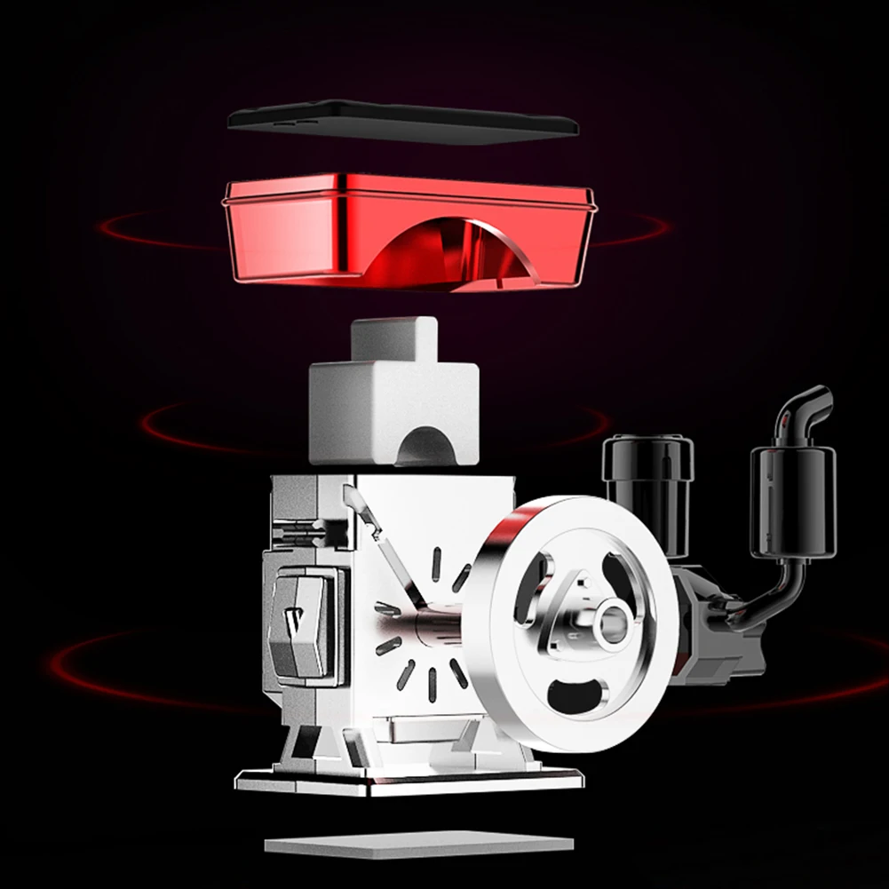 소형 향기 디퓨저 태양열 공기 청정기 야외 청정 실버 레드 효율적인 실내 공기 청정