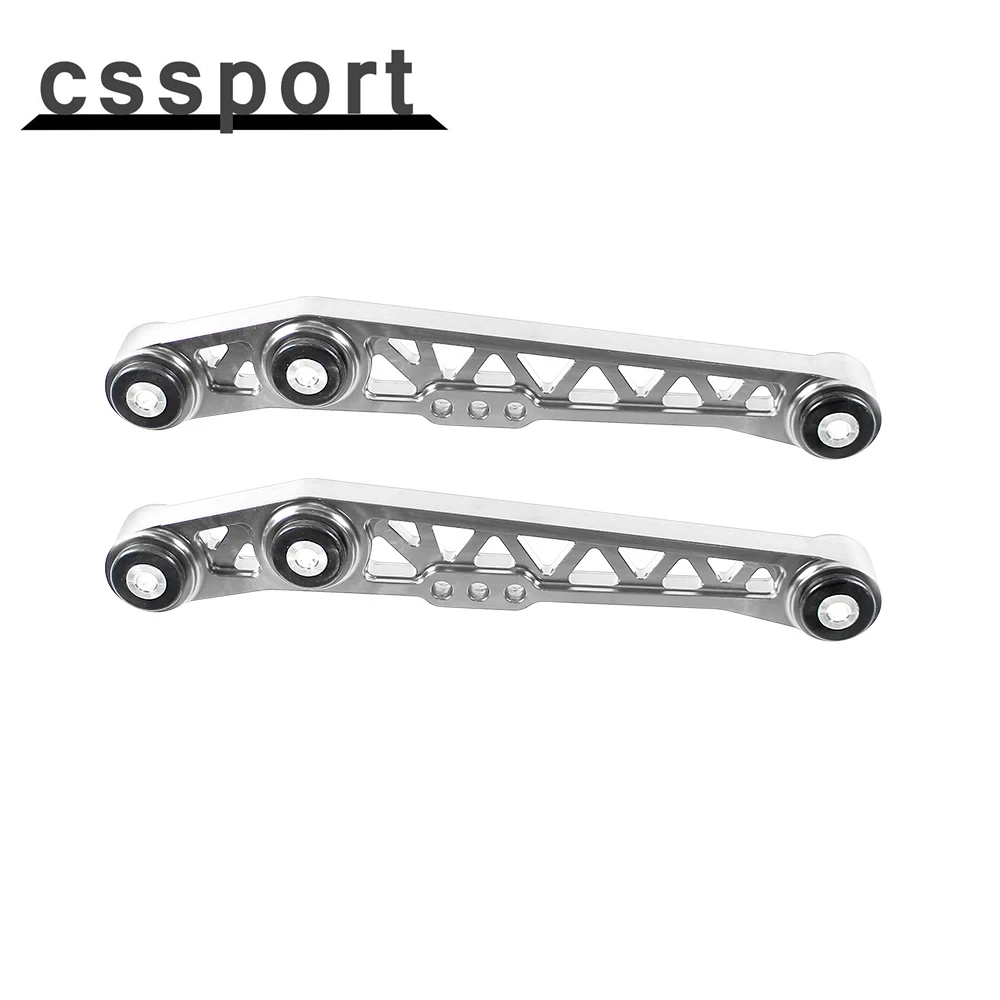 

Billet Lower Control Arms Aluminum w/Bushing Relacement For 88-95 Honda Civic CRX Del-Sol 94-01 Acura Integra LCA-1004-F7