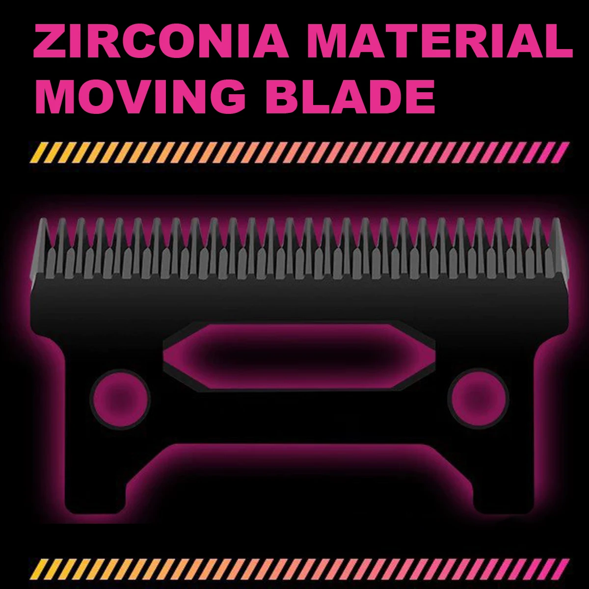 Chery bom punk bear máquina de cortar cabelo profissional dlc lâmina desbotada 7000rpm sem fio máquinas barbeiro máquina corte cabelo